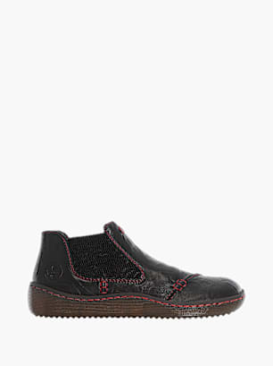 Rieker Damen Slipper Schwarz