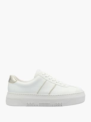 Rieker Damen Sneaker Low Weiß