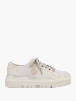 Rieker Damen Sneaker Low Weiß