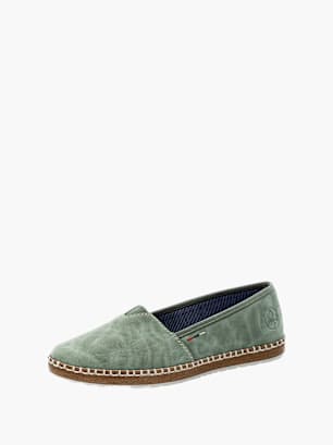 Rieker Damen Ballerinas Grün
