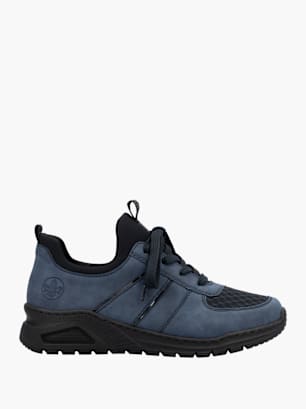 Rieker Damen Slipper Blau