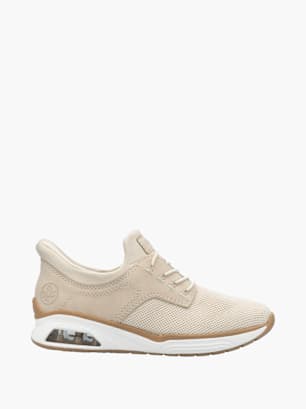 Rieker Damen Slipper Beige