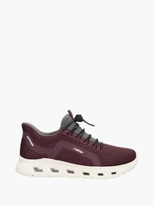 Rieker Damen Sneaker Low Bordeaux