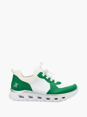 Rieker Sport Damen Sneaker Low Grün