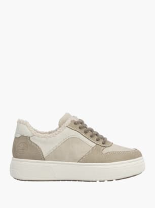 Rieker Damen Sneaker Low Beige