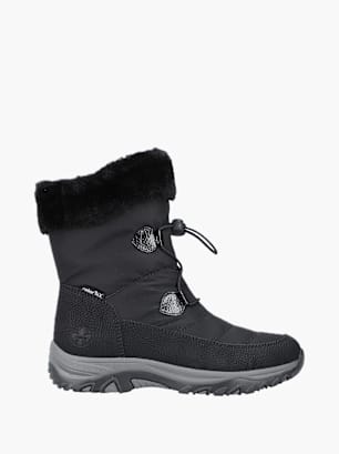 Rieker Damen Schnürstiefel Schwarz