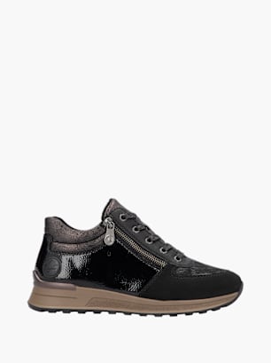 Rieker Damen Schnürschuhe Schwarz
