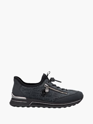 Rieker Damen Slipper Blau