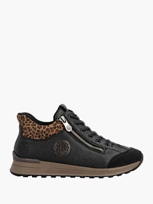 Rieker Damen Kurzstiefel Schwarz