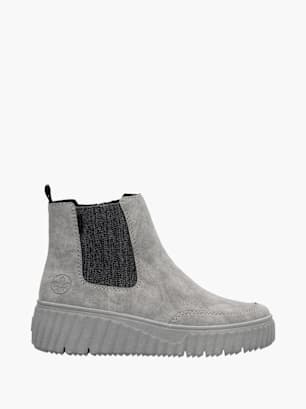 Rieker Damen Chelsea Boots Grau