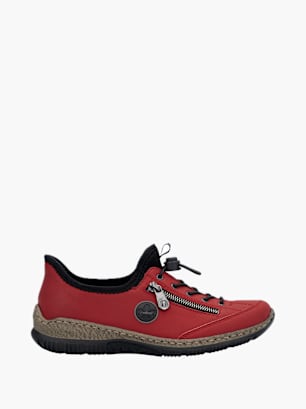 Rieker Damen Slipper Rot