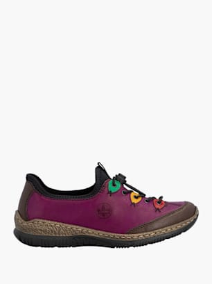 Rieker Damen Slipper Lila