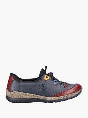 Rieker Damen Slipper Blau
