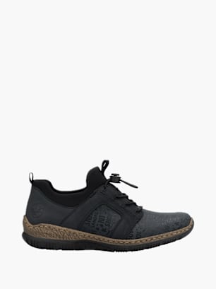 Rieker Damen Slipper Blau