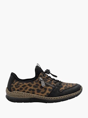 Rieker Damen Slipper Braun