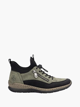 Rieker Damen Slipper Grün