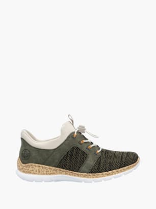 Rieker Damen Slipper Grün