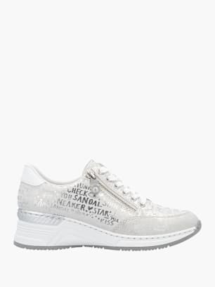 Rieker Damen Sneaker Low Silber