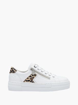 Rieker Damen Sneaker Low Weiß