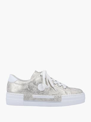Rieker Damen Sneaker Low Silber