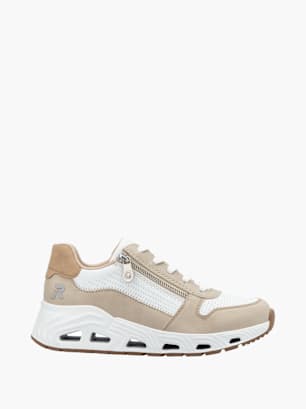 Rieker Damen Sneaker Low Weiß