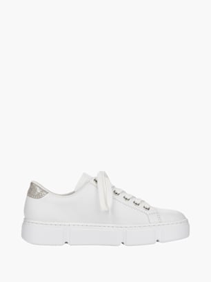 Rieker Damen Sneaker Low Weiß
