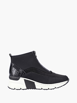 Rieker Damen Sneaker High Schwarz