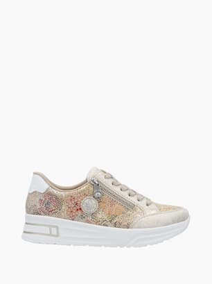 Rieker Damen Sneaker Low Beige