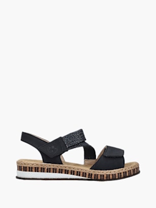 Rieker Damen Riemchensandalen Blau