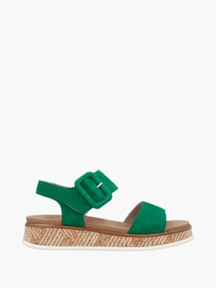 Rieker Sport Damen Riemchensandalen Grün