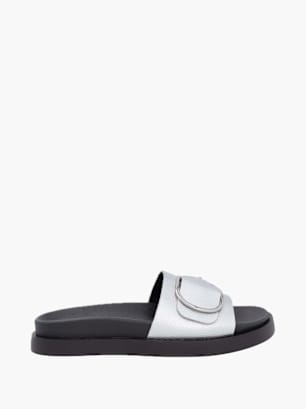 Rieker Sport Damen Pantoletten Silber