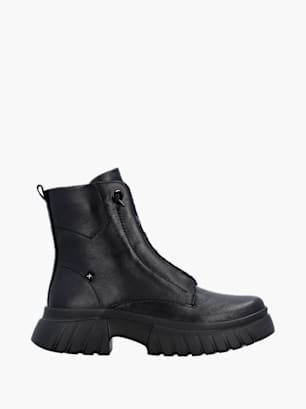 Rieker Damen Biker Boots Schwarz