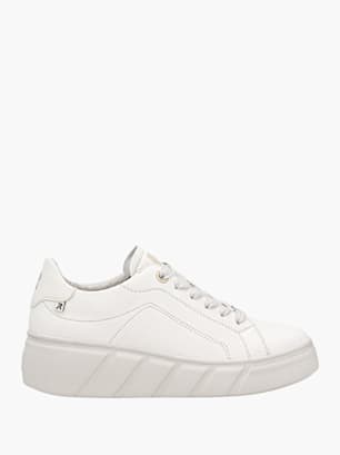 Rieker Damen Sneaker Low Weiß