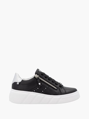 Rieker Sport Damen Sneaker Low Schwarz