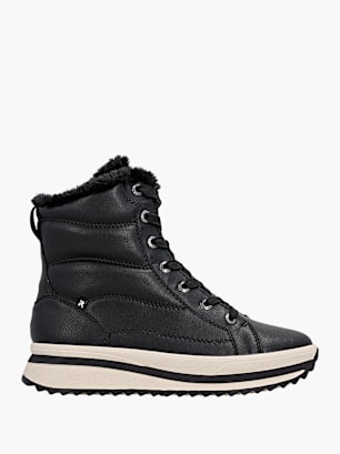 Rieker Damen Schnürstiefel Schwarz
