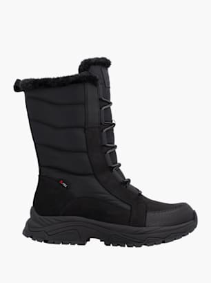 Rieker Damen Schnürstiefel Schwarz