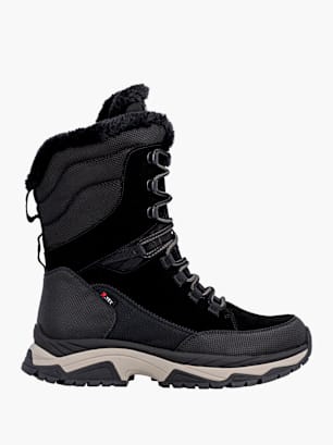 Rieker Damen Schnürstiefel Schwarz