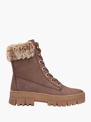 Rieker Damen Biker Boots Braun