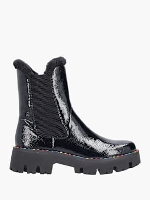 Rieker Damen Chelsea Boots Schwarz