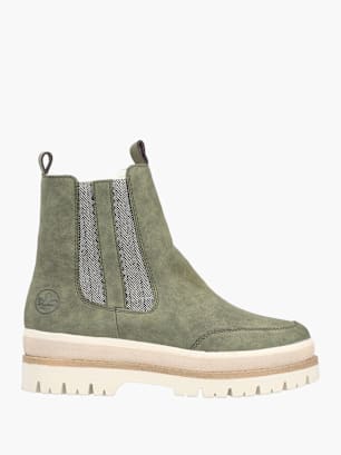 Rieker Damen Chelsea Boots Grün