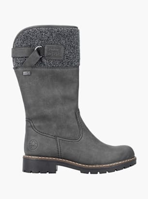Rieker Damen Hochschaftstiefel Grau