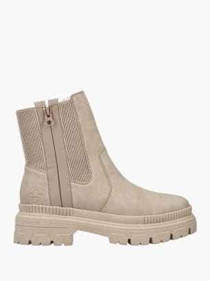 Rieker Damen Chelsea Boots Beige