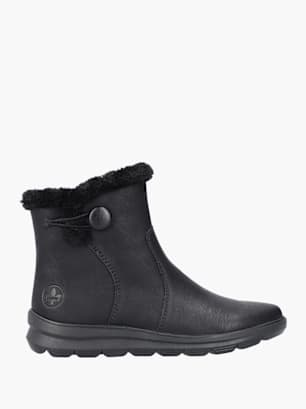 Rieker Damen Kurzstiefel Schwarz