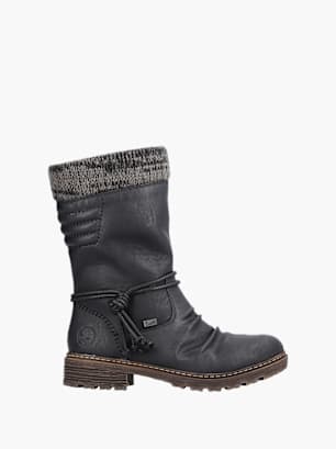 Rieker Damen Kurzstiefel Schwarz