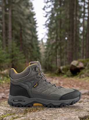 Landrover Lace-up boot grey