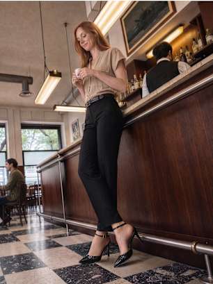 Catwalk Salonke sa kaišem Crna