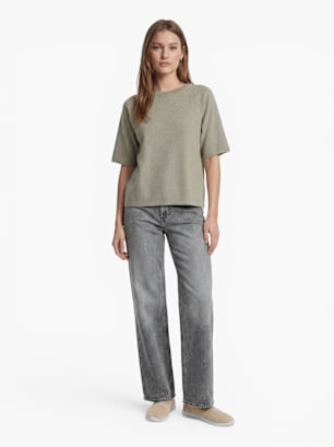 PIECES Tee-shirt Crème