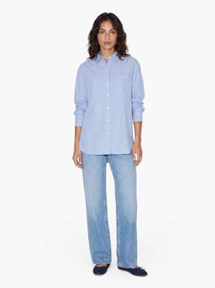PIECES Bluse Hellblau
