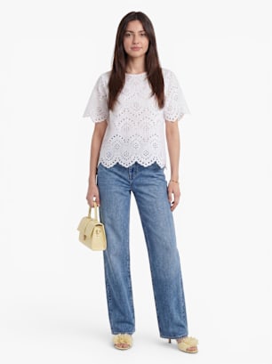 PIECES Tee-shirt Blanc