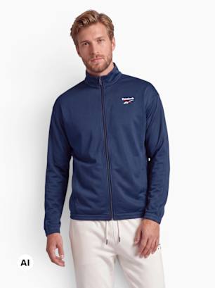 Reebok Veste de sport Bleu foncé